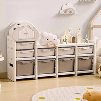 Large Capacity Baby Storage Cabinet for Babies, Multi-layer Classification, Toy Storage Rack
