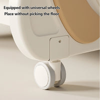 Kids Rocket Bookshelf with Wheels – Large Capacity Book Storage Organizer