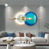 Modern Wall Lamp in Cyberpunk Style With Remote Control for Living Room, Bedroom