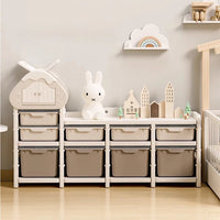 Large Capacity Baby Storage Cabinet for Babies, Multi-layer Classification, Toy Storage Rack
