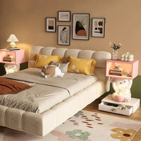 Modern Kids Nightstands with Drawers Wood Build