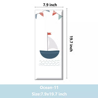 Wall Panels – Soft Cushioned Wall Stickers Adorable cartoon ocean wall decals, soft padded panels for child safety and protection (10 Pieces)