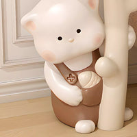 Sculpture Statue Large Floor Decorations Placement Ornaments Living Room TV Cabinet Next to The Tray Storage Decorations Modern Home Decoration