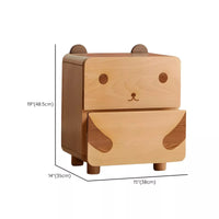 Cute Children's Nightstand - Wood - 2 Styles