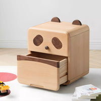 Nightstand Wooden Bedside Table Bedroom Children's Storage Cabinet Small Household Household Bedside Shelves Bedside Table Side Tables