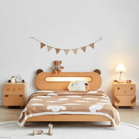 Cute Children's Nightstand - Wood - 2 Styles