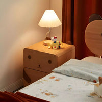 Cute Children's Nightstand - Wood - 2 Styles