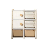 Classic Children's Toy Multi-layer Storage Rack, Baby Storage Cabinet Rack Storage Rack