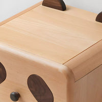 Nightstand Wooden Bedside Table Bedroom Children's Storage Cabinet Small Household Household Bedside Shelves Bedside Table Side Tables