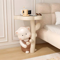 Sculpture Statue Large Floor Decorations Placement Ornaments Living Room TV Cabinet Next to The Tray Storage Decorations Modern Home Decoration