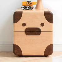 Nightstand Wooden Bedside Table Bedroom Children's Storage Cabinet Small Household Household Bedside Shelves Bedside Table Side Tables