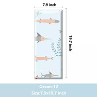 Wall Panels – Soft Cushioned Wall Stickers Adorable cartoon ocean wall decals, soft padded panels for child safety and protection (10 Pieces)