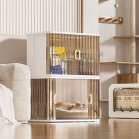 Foldable Toy Storage Cabinet with Wheels – Extra Large Capacity Kids Organizer Box