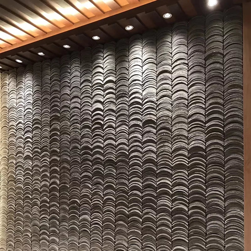 Outdoor Natural Ancient Tiles Wall Panels 3D Wall Panels-Retro Tiles
