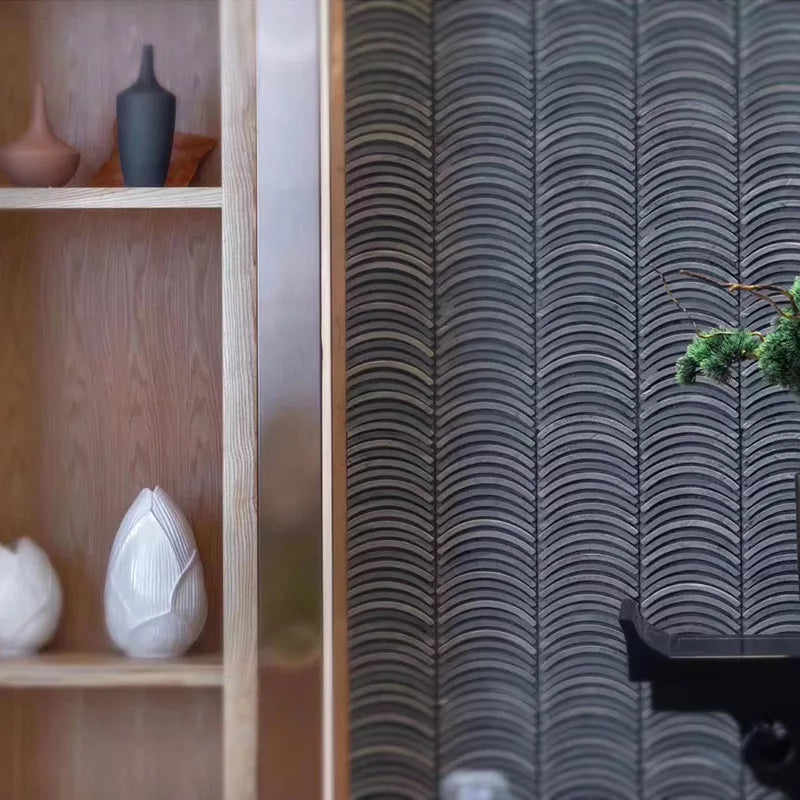 Outdoor Natural Ancient Tiles Wall Panels 3D Wall Panels-Retro Tiles