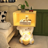 Modern Kids Nightstands with Drawers Wood Build