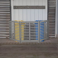 Outdoor Air Conditioner Fence Screen, Outside Wood Privacy Fence
