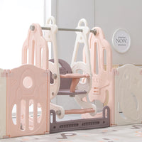 Infant Play Yard Baby Playpen with Toys Kit | Outer Space