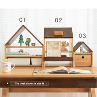 Solid wood liftable study table, childrens desk table of study, study table for kids