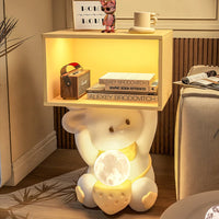 Modern Kids Nightstands with Drawers Wood Build