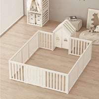 Simple Baby Playpen Variable Storage Cabinet Indoor Play Yard Playpen