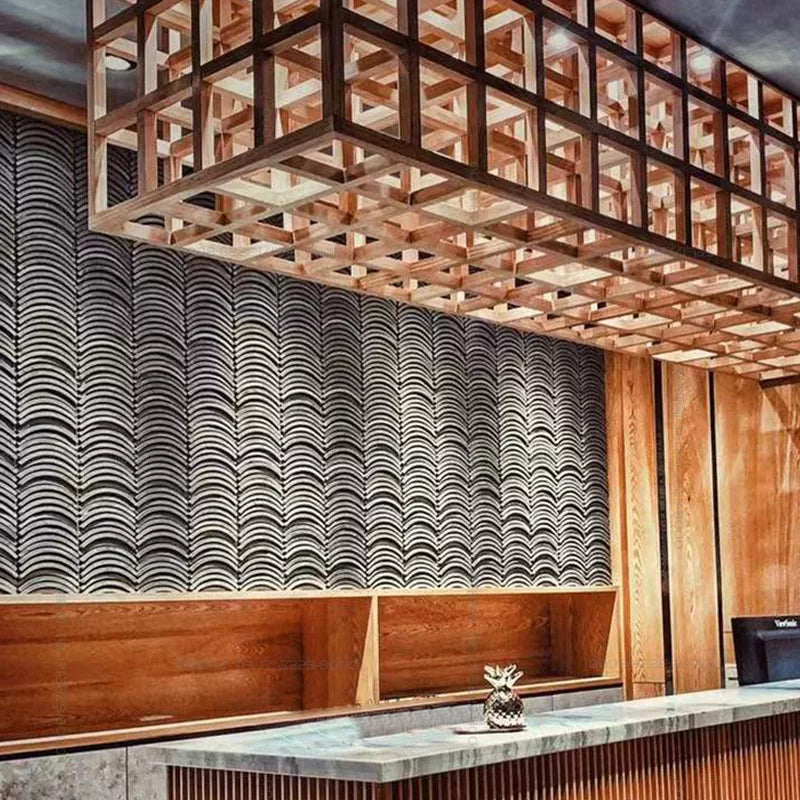 Outdoor Natural Ancient Tiles Wall Panels 3D Wall Panels-Retro Tiles