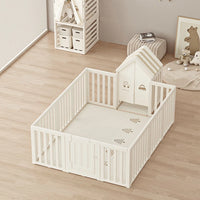 Simple Baby Playpen Variable Storage Cabinet Indoor Play Yard Playpen