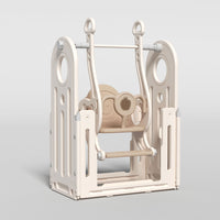 Foldable Infant Play Yard with House Baby Playpen and Matching Toys | Star-Moon