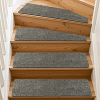 Cuttable Carpet Stair Treads | Tape Free Non-Slip(Set of 14,2)