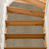 Cuttable Carpet Stair Treads | Tape Free Non-Slip(Set of 14,2)