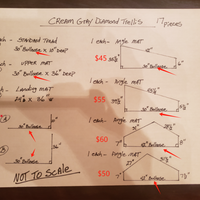 Customized Stair Carpet/Rug Pads