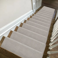 Bullnose Carpet Stair Treads | Ultra Plush Soft (Set of 14,7,2)