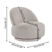 Accent chair for Living room With Swivel Function