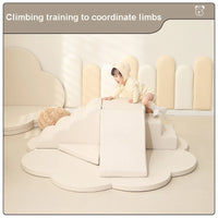Soft Climbing Slide Combination Baby Sensory Training Climbing Frame Baby Indoor Soft Package Slide