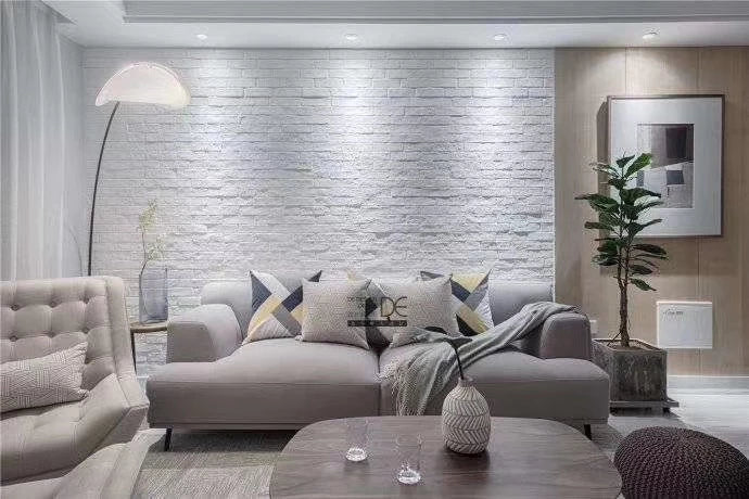 PU 3D Faux Stone Wall Panels Red Brick Wall Panel Imitation Stone Wall Panel