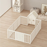 Simple Baby Playpen Variable Storage Cabinet Indoor Play Yard Playpen