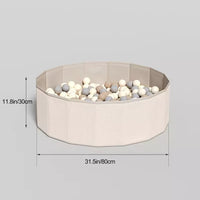 Foldable Baby Playpen with House and 1.6in Matching Toys| Star-Moon