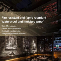 Stone Wall Panels PU 3D Strip Rock 3d Wall Panels-Strip Rock