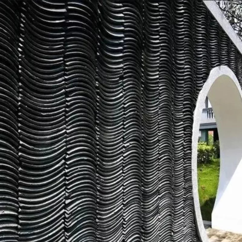 Outdoor Natural Ancient Tiles Wall Panels 3D Wall Panels-Retro Tiles