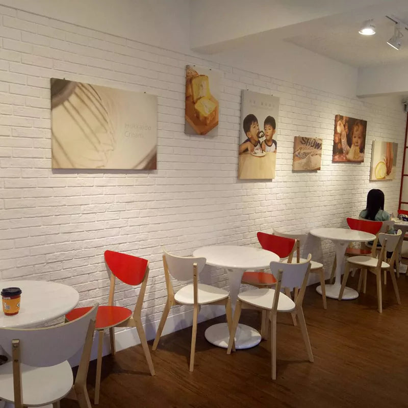 PU 3D Faux Brick Wall Panels Red Brick Wall Panel Imitation Stone Wall Panel