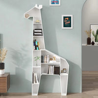 Modern Animal Bookshelf Metal Bookshelf Living Room Storage Shelf Childrens Bookshelves