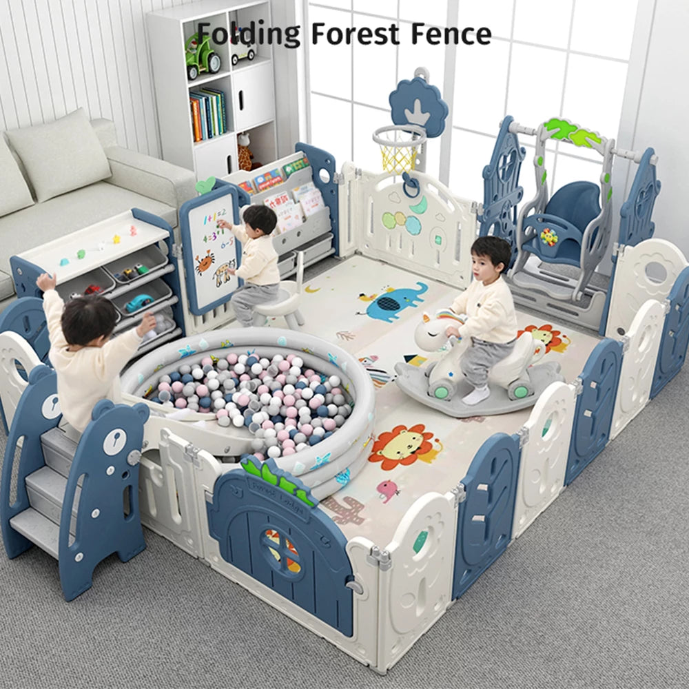 Play Yard Playpen Foldable Playpen for Babies | Forest