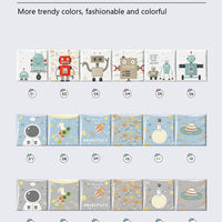 Bedside decorative soft package background wall soft package stickers self-adhesive bedroom anti-collision robot backrest custom astronaut wall enclosure