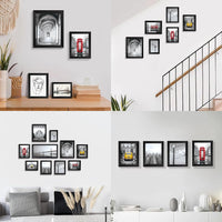 Picture Frames Collage Wall Decor, 10 Pack Gallery Wall Frame Set for Wall Mounting or Tabletop Display