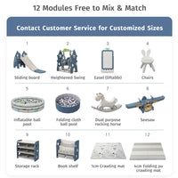 Play Yard Playpen Foldable Playpen for Babies | Forest