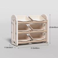 Foldable Infant Play Yard with House Baby Playpen and Matching Toys | Star-Moon