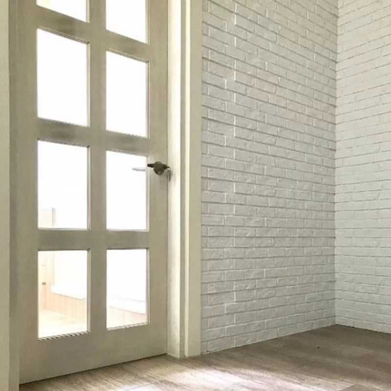 PU 3D Faux Brick Wall Panels Red Brick Wall Panel Imitation Stone Wall Panel