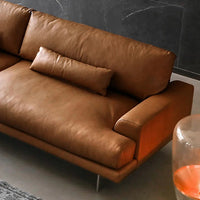 Leather Sofa, Sofa Set for Living Room, 3/4 Seater Couch