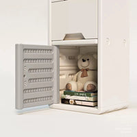 Home Toy Storage Contemporary Plastic Storage Bookcase Kids Toy Organizers and Storage with Drawers