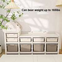 Large Capacity Baby Storage Cabinet for Babies, Multi-layer Classification, Toy Storage Rack